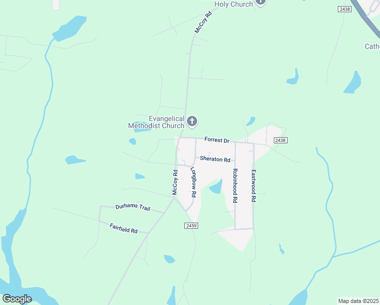 map of restaurants, bars, coffee shops, grocery stores, and more near 506 Sherwood Road in Reidsville