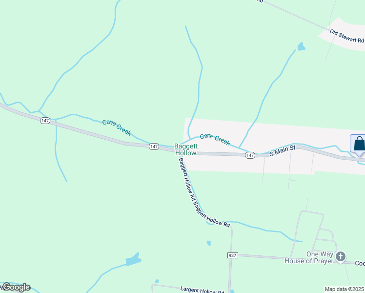 map of restaurants, bars, coffee shops, grocery stores, and more near 3942 Tennessee 147 in Tennessee Ridge
