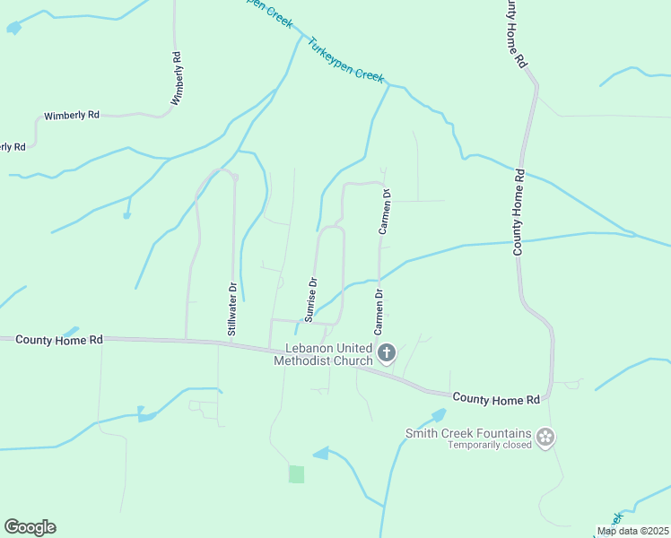 map of restaurants, bars, coffee shops, grocery stores, and more near 315 Sunrise Dr in Paris