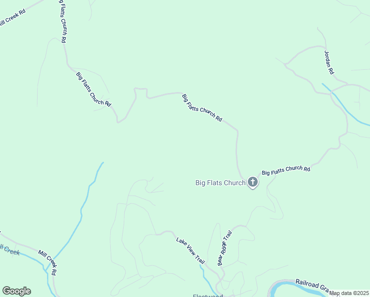 map of restaurants, bars, coffee shops, grocery stores, and more near 2915 Big Flatts Church Road in Fleetwood