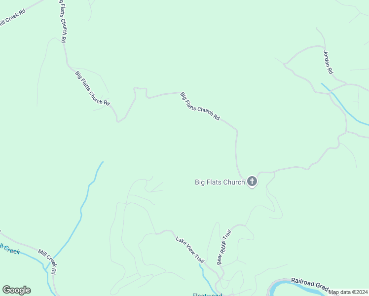 map of restaurants, bars, coffee shops, grocery stores, and more near 2915 Big Flatts Church Road in Fleetwood