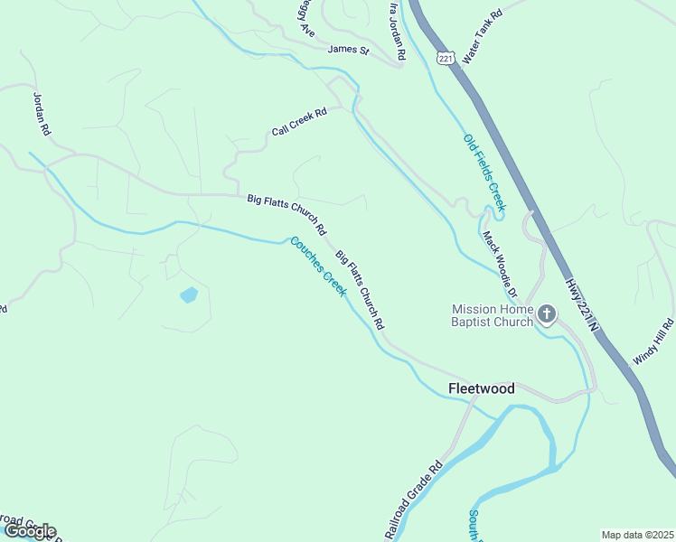 map of restaurants, bars, coffee shops, grocery stores, and more near 659 Big Flatts Church Road in Fleetwood