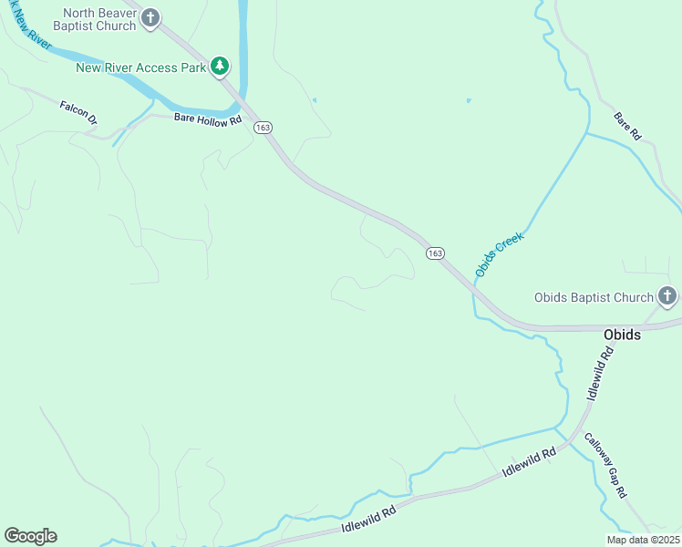 map of restaurants, bars, coffee shops, grocery stores, and more near 115 Charlie Lane in West Jefferson