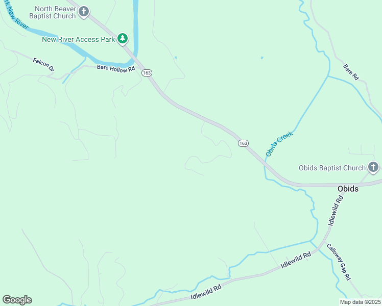 map of restaurants, bars, coffee shops, grocery stores, and more near 115 Charlie Lane in West Jefferson