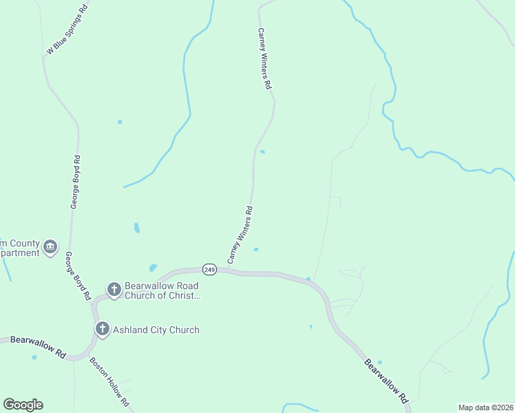 map of restaurants, bars, coffee shops, grocery stores, and more near 1046 Carney Winters Road in Ashland City