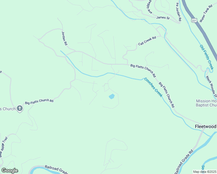 map of restaurants, bars, coffee shops, grocery stores, and more near Merwinds Hillside Farm Road in Ashe County