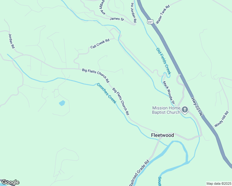 map of restaurants, bars, coffee shops, grocery stores, and more near 611 Big Flatts Church Road in Fleetwood