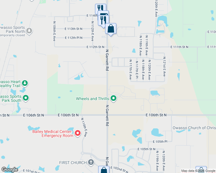 map of restaurants, bars, coffee shops, grocery stores, and more near in 