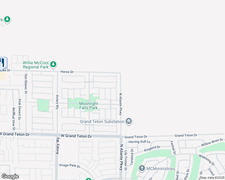 map of restaurants, bars, coffee shops, grocery stores, and more near 8212 Swallow Falls Street in North Las Vegas