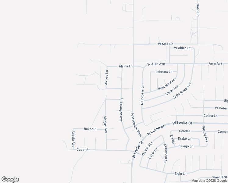 map of restaurants, bars, coffee shops, grocery stores, and more near 2141 West Bryce Lane in Pahrump