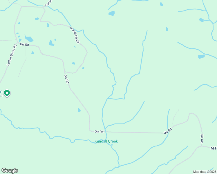 map of restaurants, bars, coffee shops, grocery stores, and more near 2674 Orr Road in Hornbeak