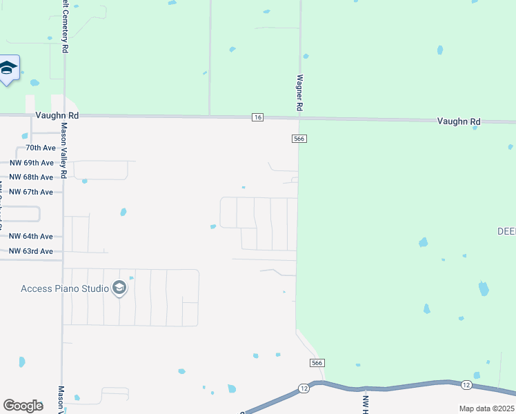 map of restaurants, bars, coffee shops, grocery stores, and more near 6392 Hutchen's Road in Bentonville