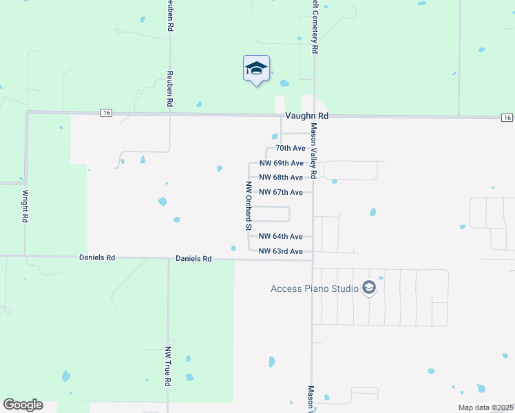 map of restaurants, bars, coffee shops, grocery stores, and more near 817 NW 67TH AVE in Bentonville