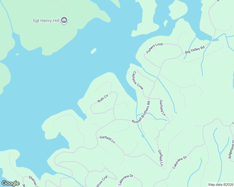 map of restaurants, bars, coffee shops, grocery stores, and more near 229 Ruth Circle in Sharps Chapel