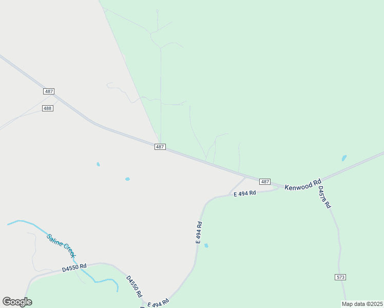 map of restaurants, bars, coffee shops, grocery stores, and more near 7656 County Road 487 in Colcord