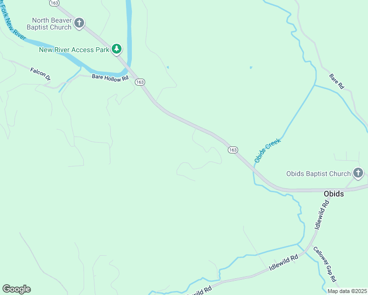 map of restaurants, bars, coffee shops, grocery stores, and more near 115 Charlie Lane in West Jefferson