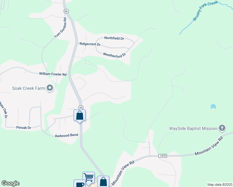 map of restaurants, bars, coffee shops, grocery stores, and more near 1155 Laurel Crest Road in King