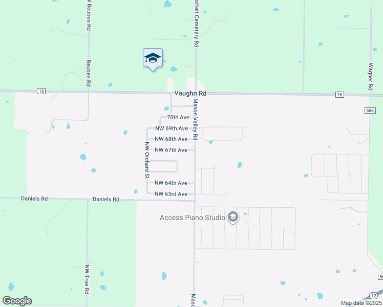 map of restaurants, bars, coffee shops, grocery stores, and more near 701 NW 67TH AVE in Bentonville