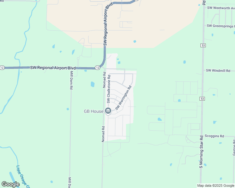 map of restaurants, bars, coffee shops, grocery stores, and more near 6314 Southwest Chestnut Hill Road in Bentonville