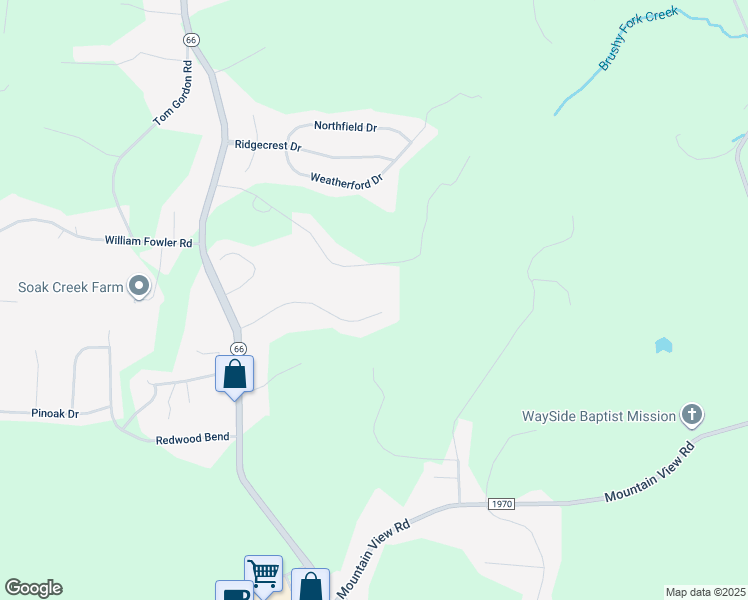 map of restaurants, bars, coffee shops, grocery stores, and more near 1185 Laurel Crest Road in King