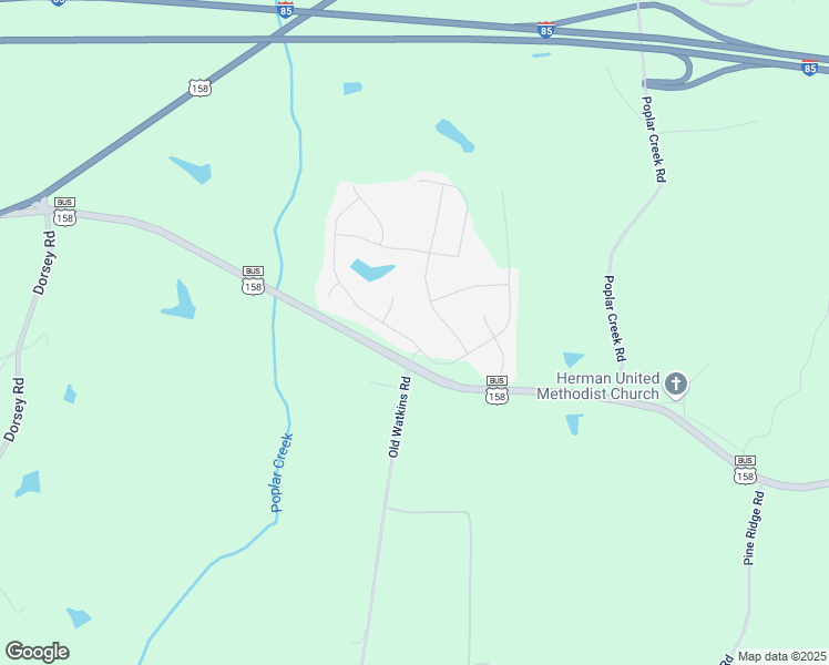 map of restaurants, bars, coffee shops, grocery stores, and more near 36 West Waycliff Road in Henderson