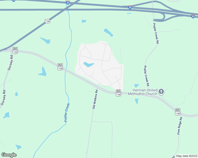 map of restaurants, bars, coffee shops, grocery stores, and more near 36 West Waycliff Road in Henderson