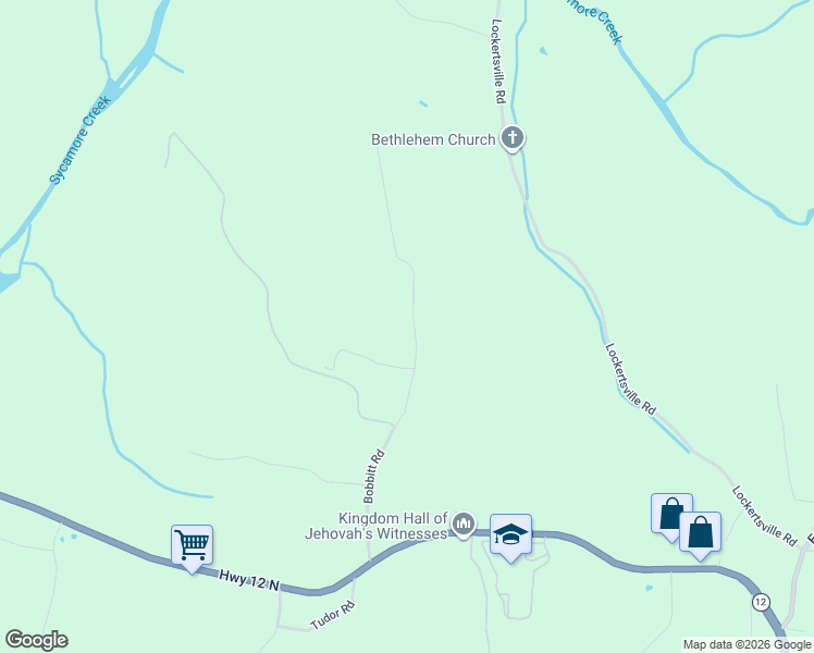 map of restaurants, bars, coffee shops, grocery stores, and more near 645 Bobbitt Road in Ashland City