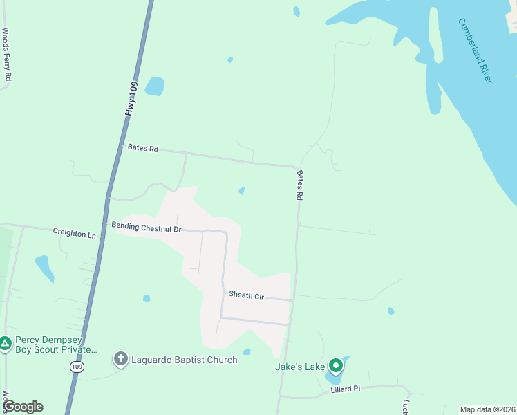 map of restaurants, bars, coffee shops, grocery stores, and more near 742C Bates Road in Lebanon