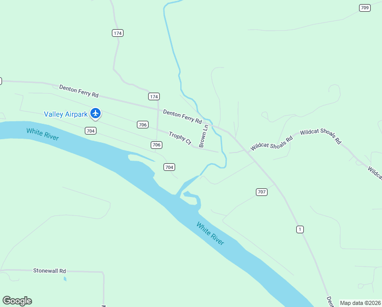 map of restaurants, bars, coffee shops, grocery stores, and more near 124 Trophy Court in Cotter