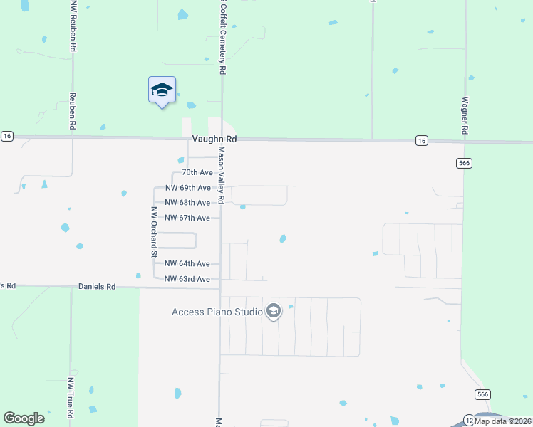 map of restaurants, bars, coffee shops, grocery stores, and more near 9020 Mason Valley Road in Bentonville