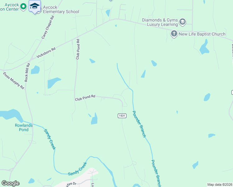 map of restaurants, bars, coffee shops, grocery stores, and more near 737 Club Pond Road in Henderson