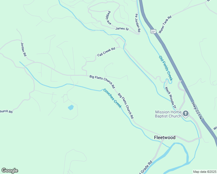 map of restaurants, bars, coffee shops, grocery stores, and more near 777 Big Flatts Church Road in Fleetwood