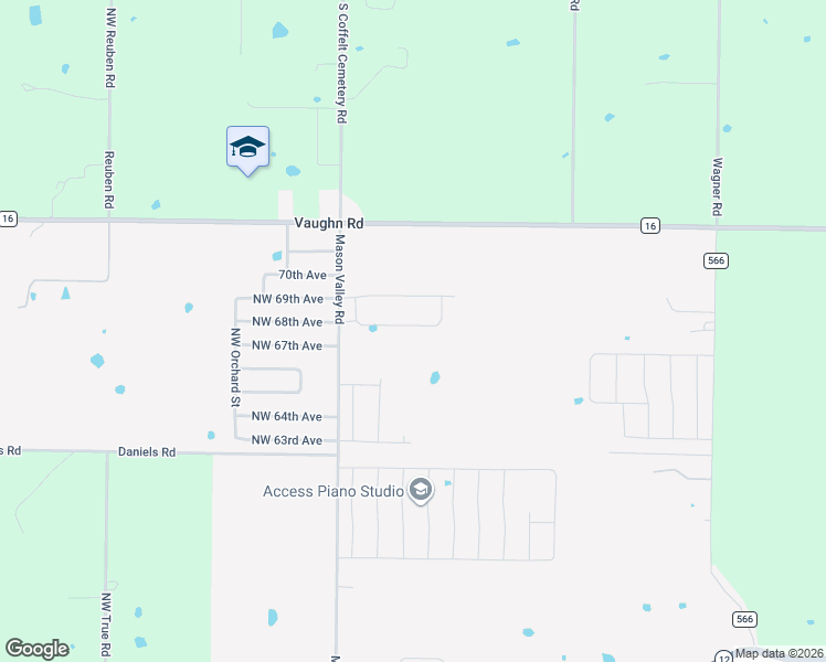 map of restaurants, bars, coffee shops, grocery stores, and more near 9020 Mason Valley Road in Bentonville