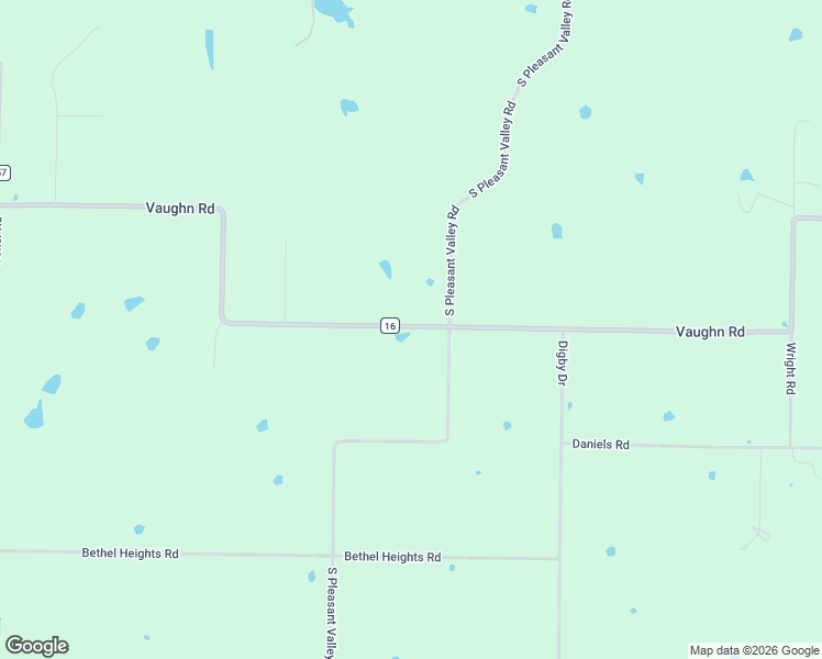 map of restaurants, bars, coffee shops, grocery stores, and more near 15455 Vaughn Road in Decatur
