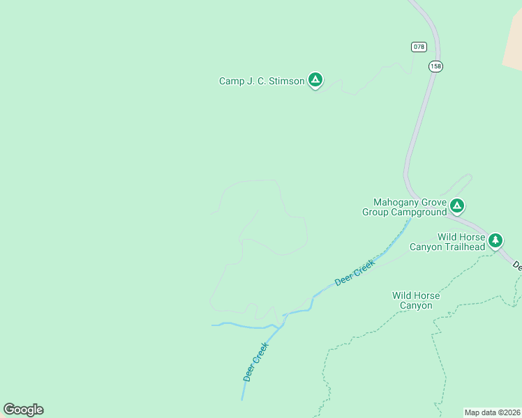map of restaurants, bars, coffee shops, grocery stores, and more near 4910 Cougar Ridge Trail in Mount Charleston