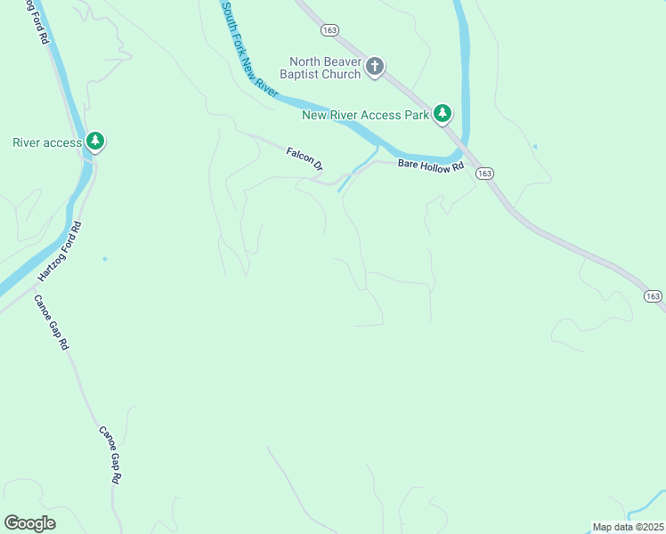 map of restaurants, bars, coffee shops, grocery stores, and more near 267 West Bare Hollow Road in West Jefferson
