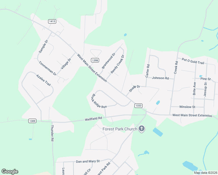 map of restaurants, bars, coffee shops, grocery stores, and more near 114 Brock Ridge Run in Elizabeth City