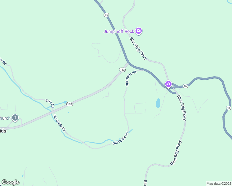 map of restaurants, bars, coffee shops, grocery stores, and more near 312 Old Obids Road in West Jefferson