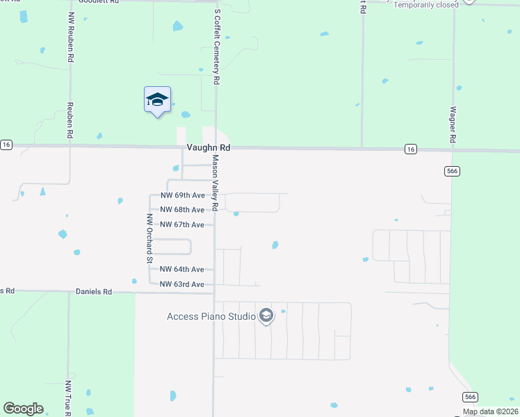 map of restaurants, bars, coffee shops, grocery stores, and more near 9020 Mason Valley Road in Bentonville