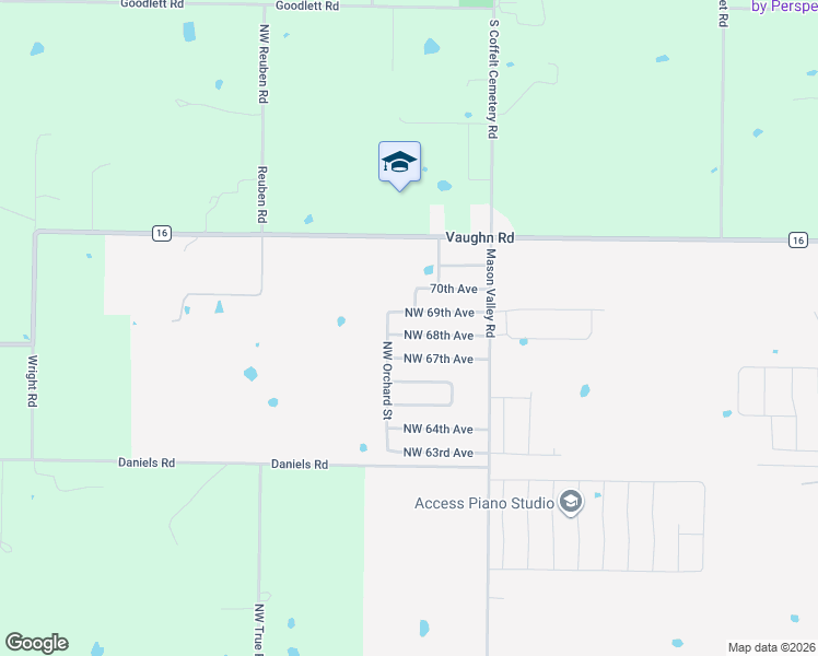 map of restaurants, bars, coffee shops, grocery stores, and more near 816 Northwest 69th Avenue in Bentonville