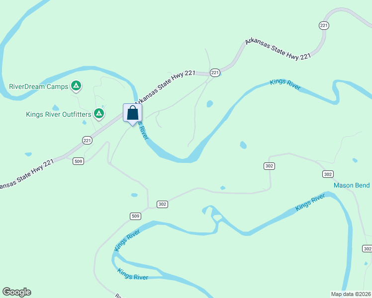 map of restaurants, bars, coffee shops, grocery stores, and more near 350 Star Lane in Eureka Springs