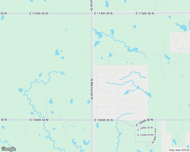 map of restaurants, bars, coffee shops, grocery stores, and more near 10987-11221 North Memorial Drive in Owasso