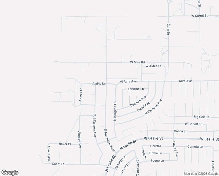 map of restaurants, bars, coffee shops, grocery stores, and more near 6421 North Mountain View in Pahrump
