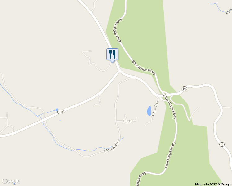 map of restaurants, bars, coffee shops, grocery stores, and more near 312 Old Obids Road in West Jefferson