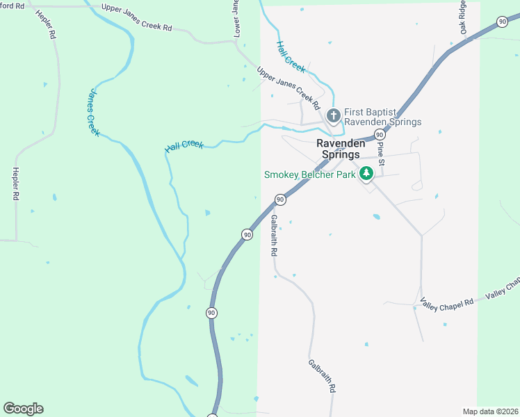 map of restaurants, bars, coffee shops, grocery stores, and more near 19701-19719 Maple in Ravenden Springs