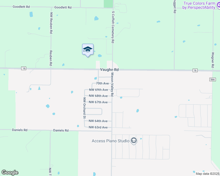 map of restaurants, bars, coffee shops, grocery stores, and more near 700 Northwest 69th Avenue in Bentonville