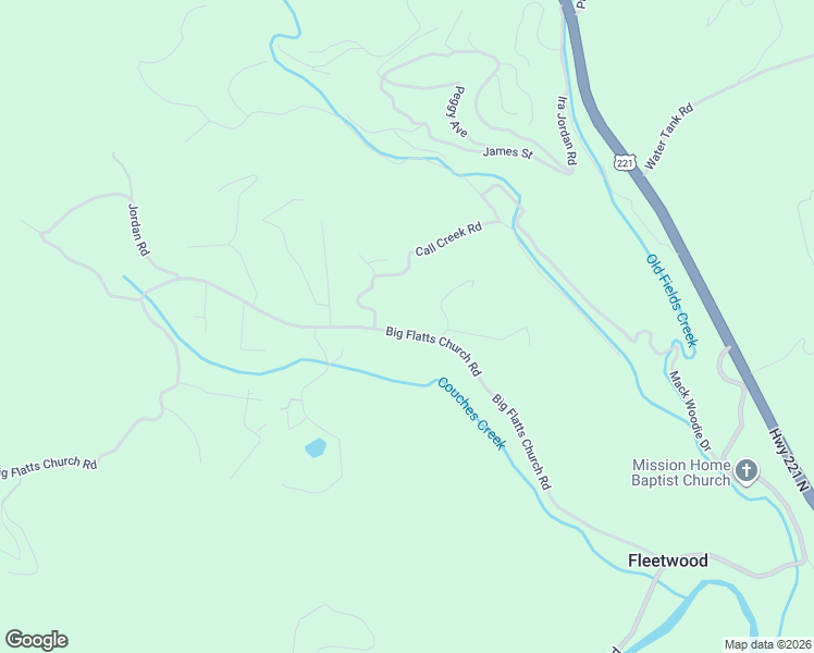 map of restaurants, bars, coffee shops, grocery stores, and more near 918 Big Flatts Church Road in Fleetwood