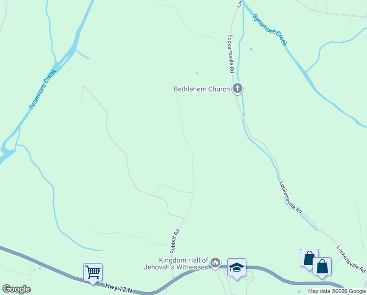 map of restaurants, bars, coffee shops, grocery stores, and more near 657 Bobbitt Road in Ashland City
