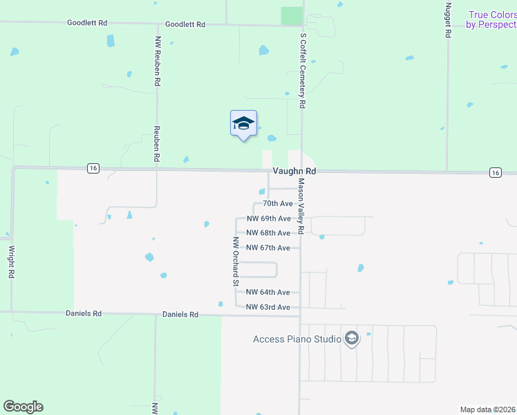 map of restaurants, bars, coffee shops, grocery stores, and more near 816 Northwest 69th Avenue in Bentonville