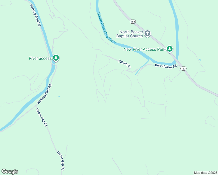 map of restaurants, bars, coffee shops, grocery stores, and more near 201 Eagles Nest Trail in West Jefferson